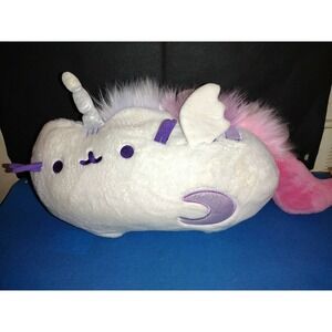 GUND Pusheen Super Pusheenicorn Unicorn Sound Lights Plush Stuffed Animal White